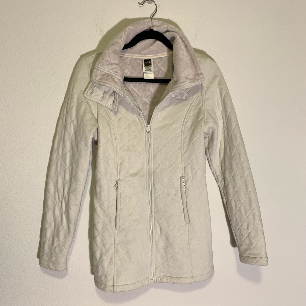 The North Face Quilted Ivory Jacket